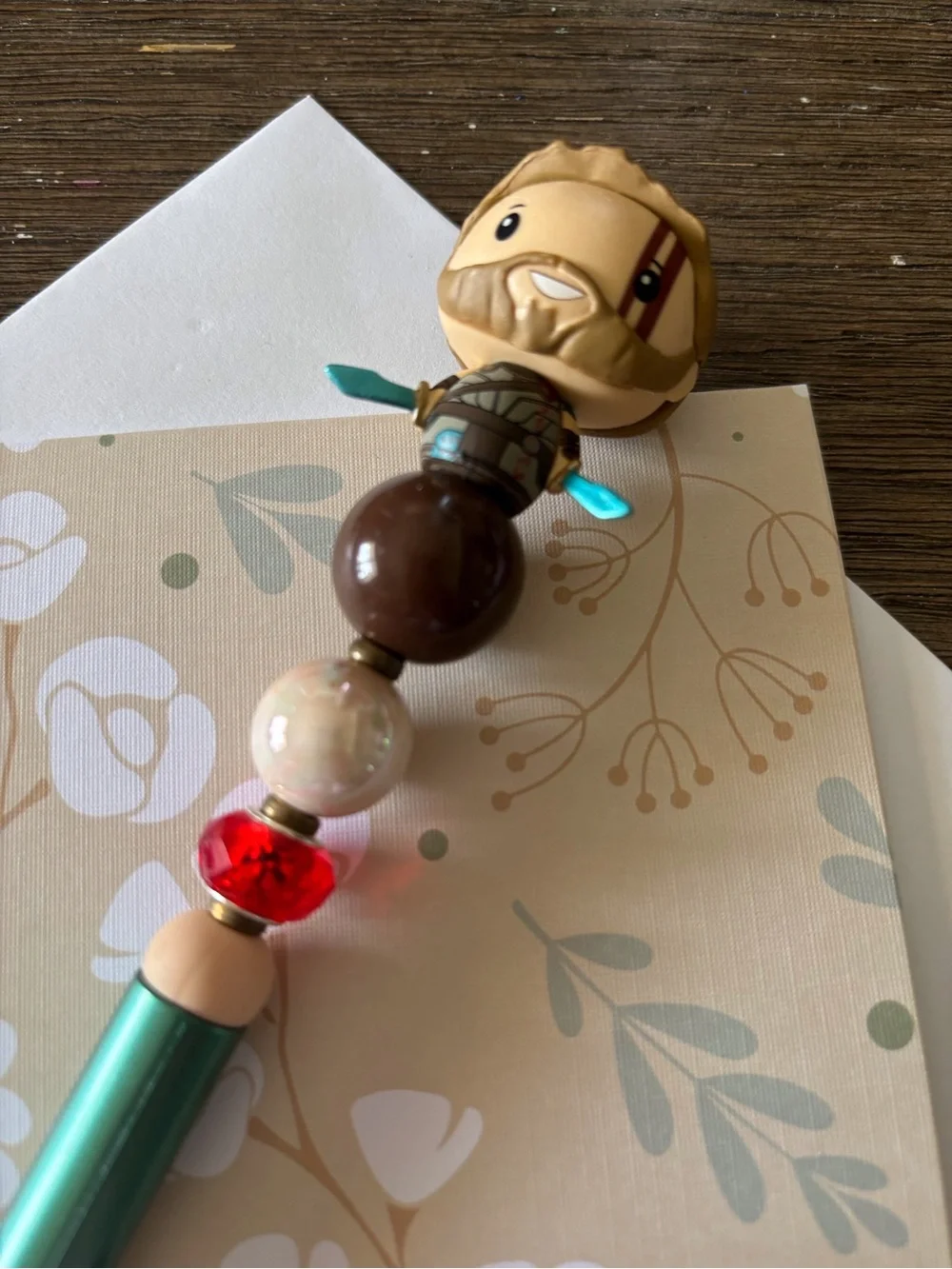 Marvel Thor handmade beaded pen